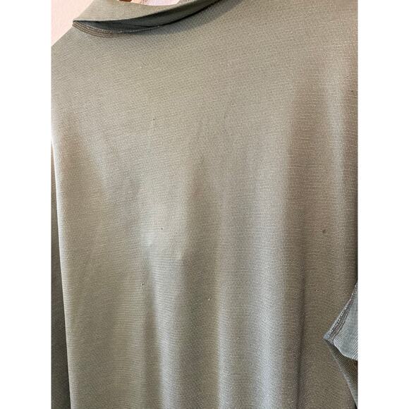 Patagonia Men’s Green Half Zip Collared Lightweight Sweatshirt Henley Large - Picture 3 of 12